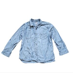 Carhartt Women's Button Down Denim Longsleeve Shirt